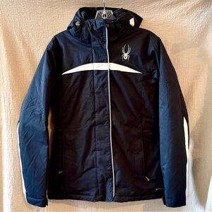 SPYDER Volatile Winter Black Ski Jacket Women’s Size 8